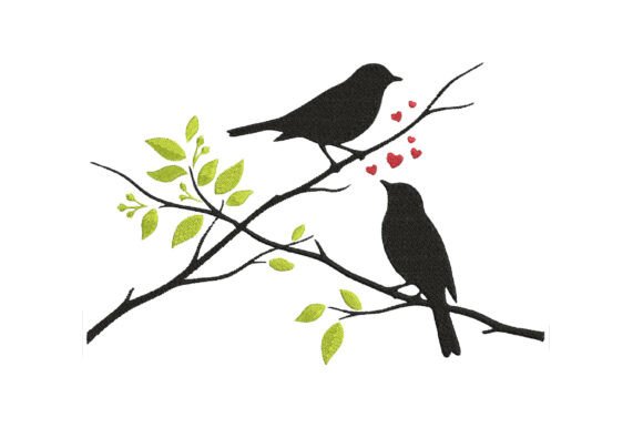 Birds in Tree Embroidery Design – A Designer’s Review for Boutique Sweatshirts