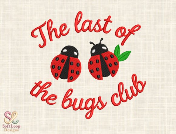 Bugs Club Embroidery Design: A Seasonal Charm for Holiday Crafts
