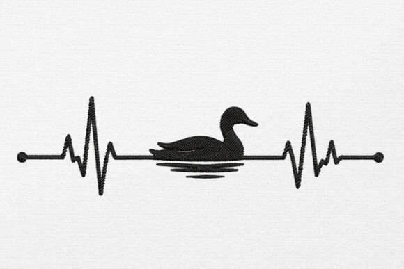 Duck Heartbeat Embroidery Design: A Holiday Review