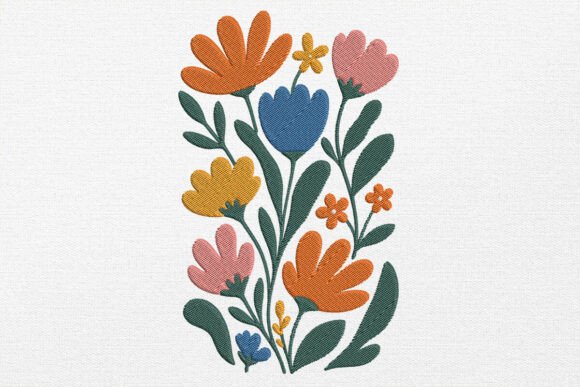 Stylized Flower Embroidery: A Designer’s Review