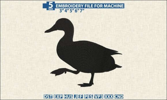 Walking Duck Animal Embroidery: A Seasonal Design Review