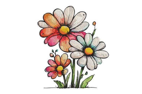 Whimsical Chamomile Flower Embroidery: A Designer’s Review for Gift Makers